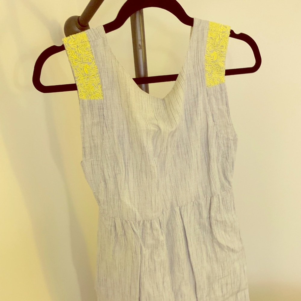 JCrew stripe summer dress with pockets!